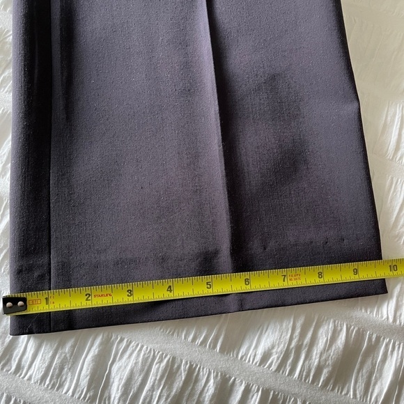 TARA JARMON Pantalon Paroli Grey Trousers Patterned Waistband Business Office - Picture 14 of 16